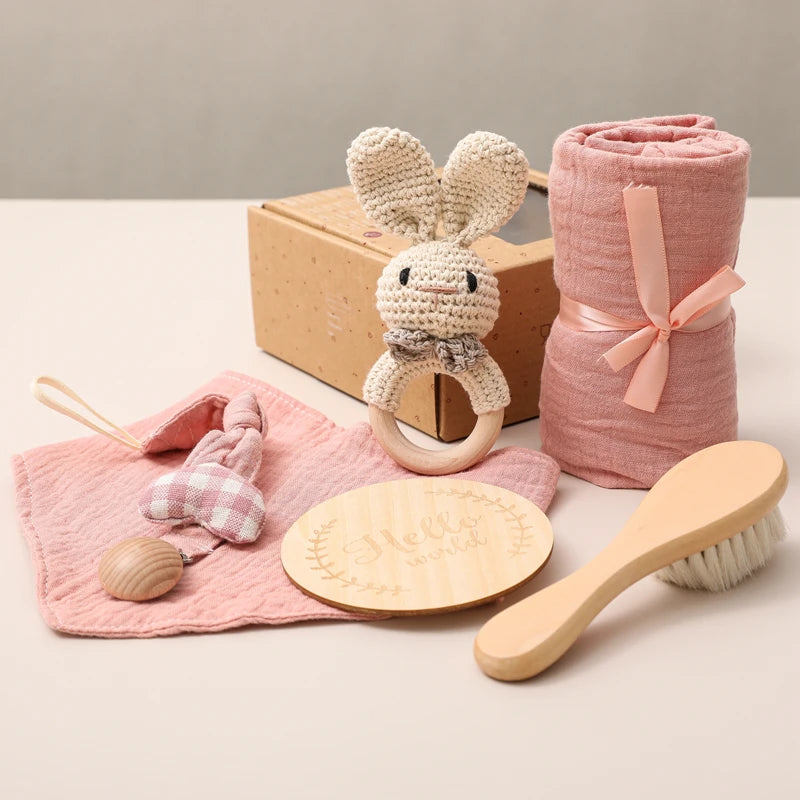 Baby Bath Towel and Blanket Set