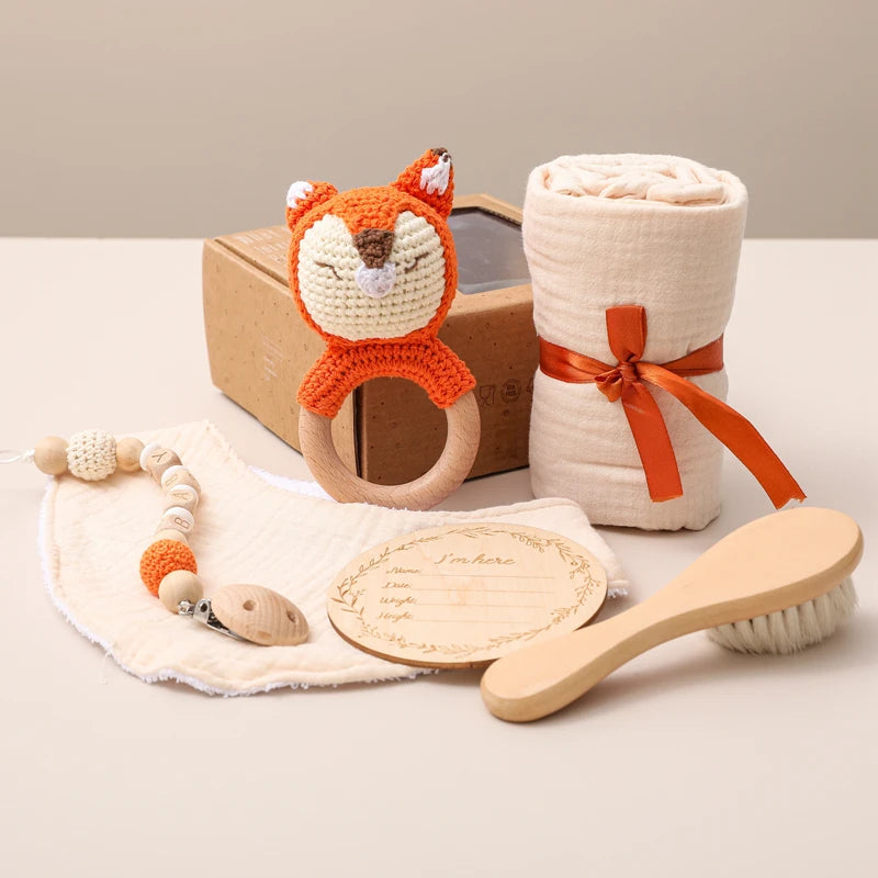 Baby Bath Towel and Blanket Set