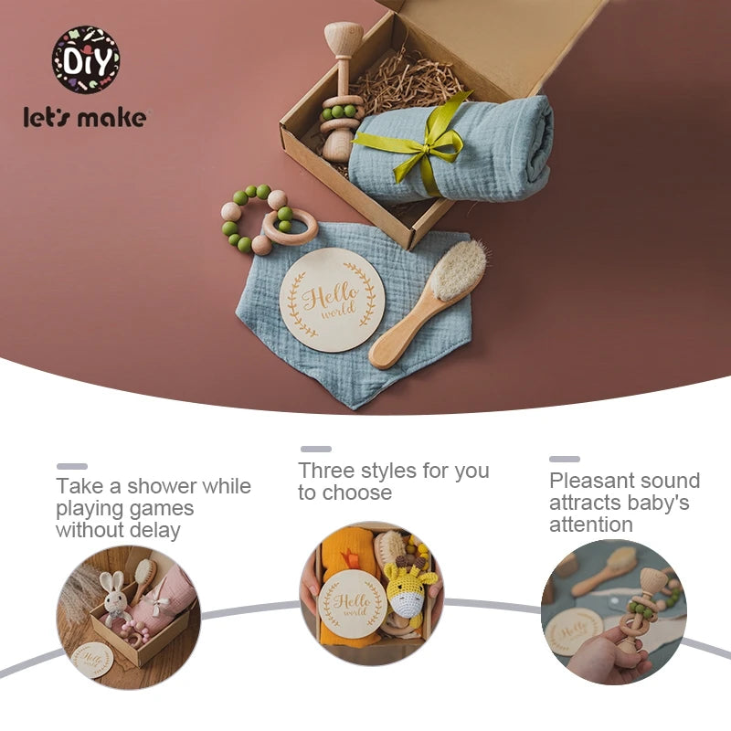 Baby Bath Towel and Blanket Set
