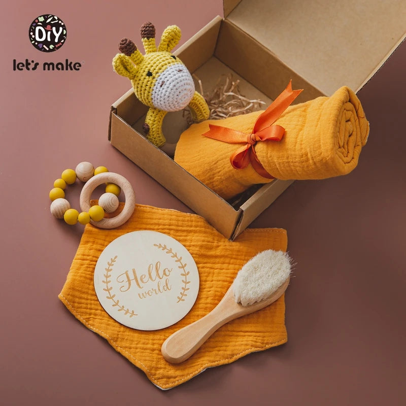 Baby Bath Towel and Blanket Set