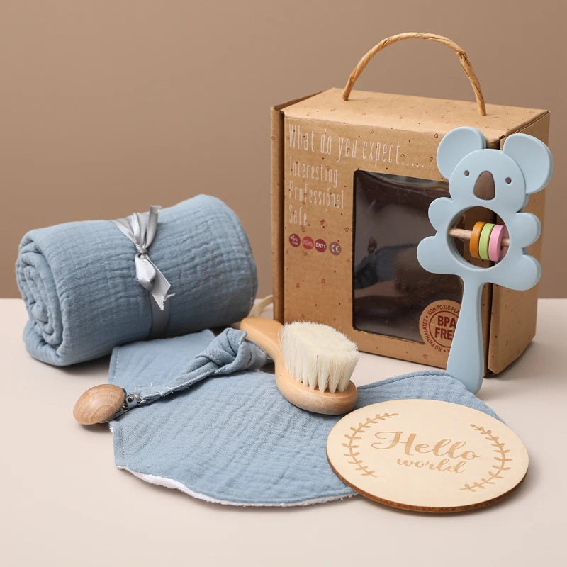 Baby Bath Towel and Blanket Set