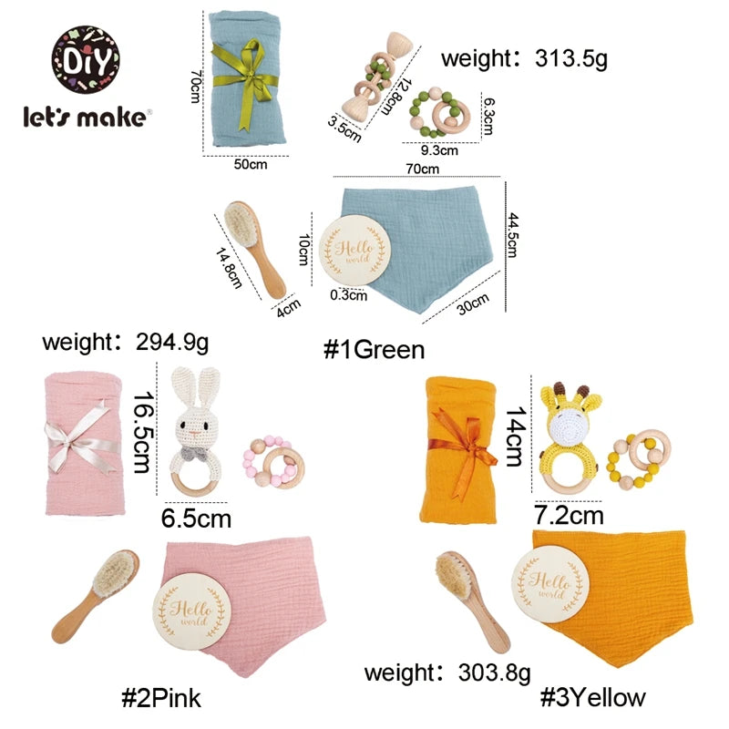 Baby Bath Towel and Blanket Set