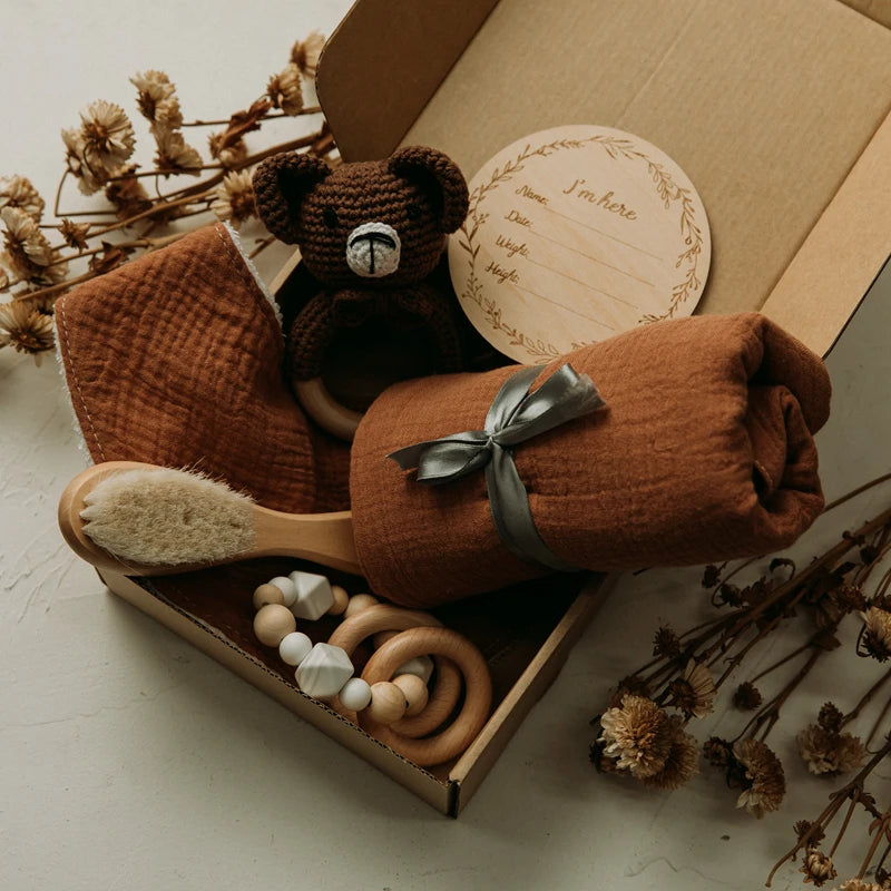 Baby Bath Towel and Blanket Set