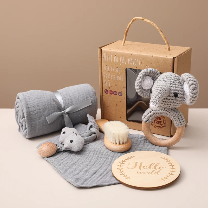 Baby Bath Towel and Blanket Set