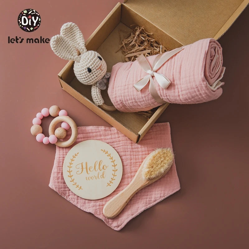 Baby Bath Towel and Blanket Set