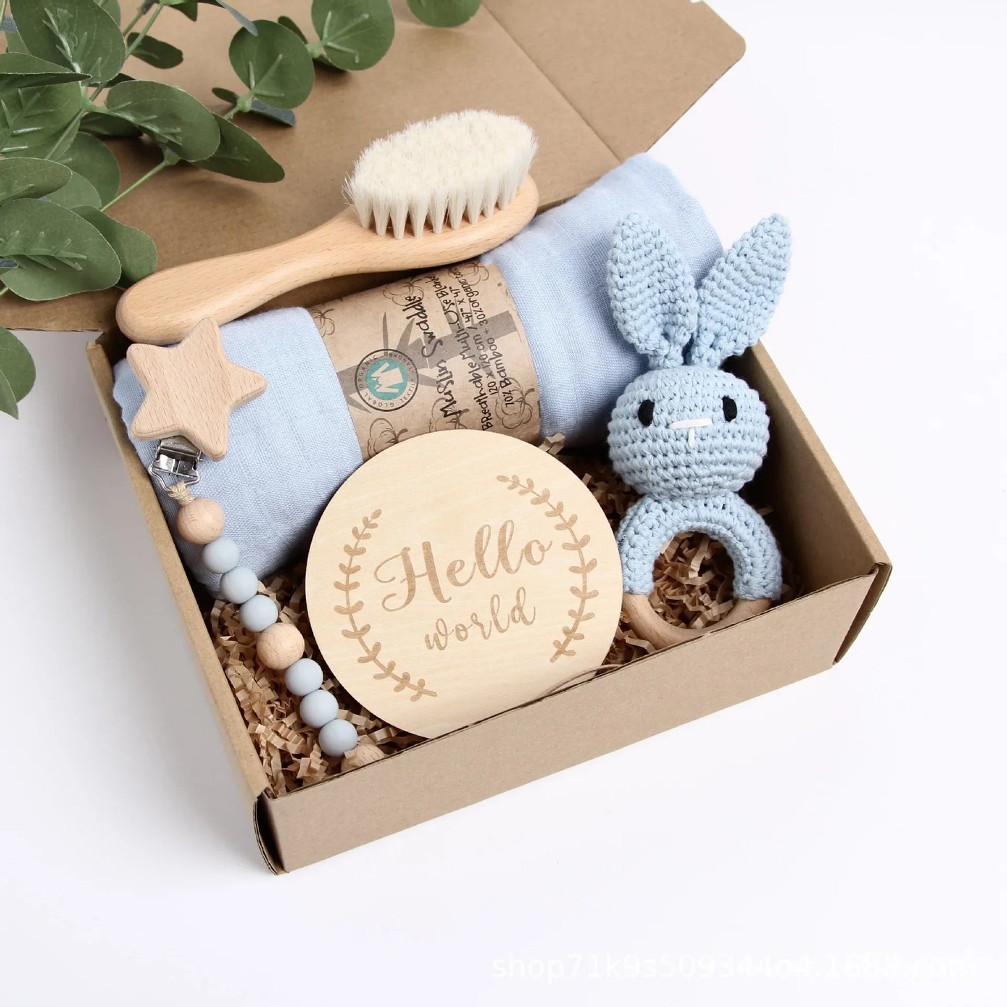 Baby Shower Rattle Set