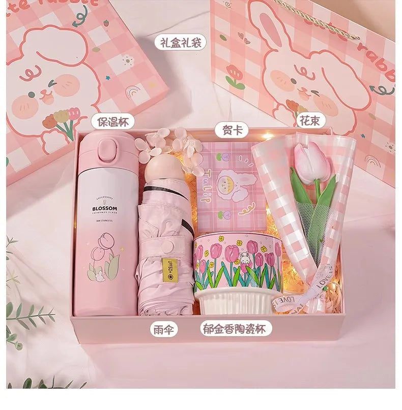 Kawaii Little Rabbit Gift Set