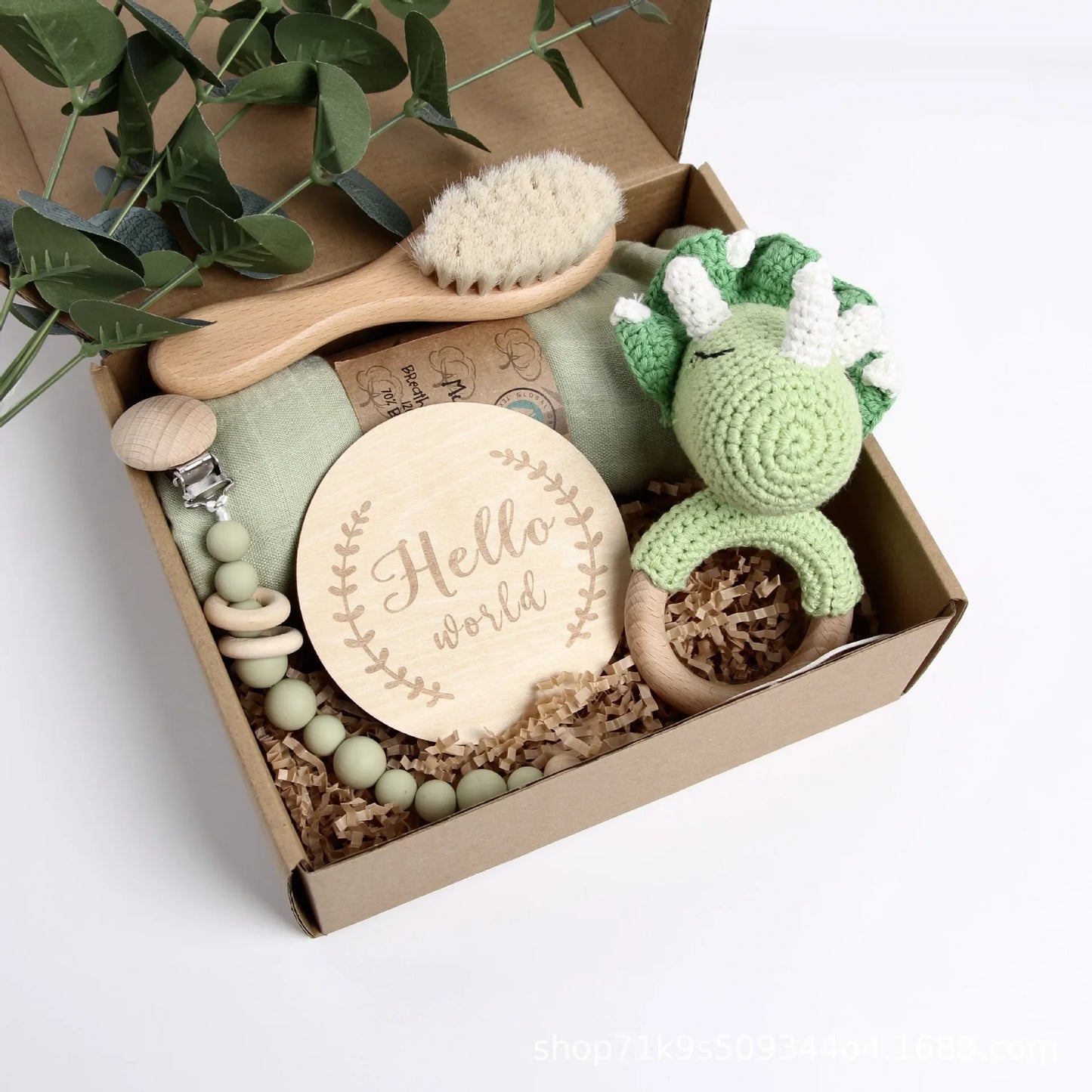 Baby Shower Rattle Set
