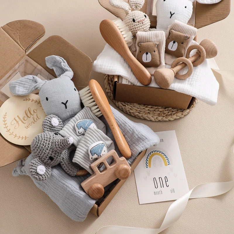 Baby Bath Towel and Blanket Set