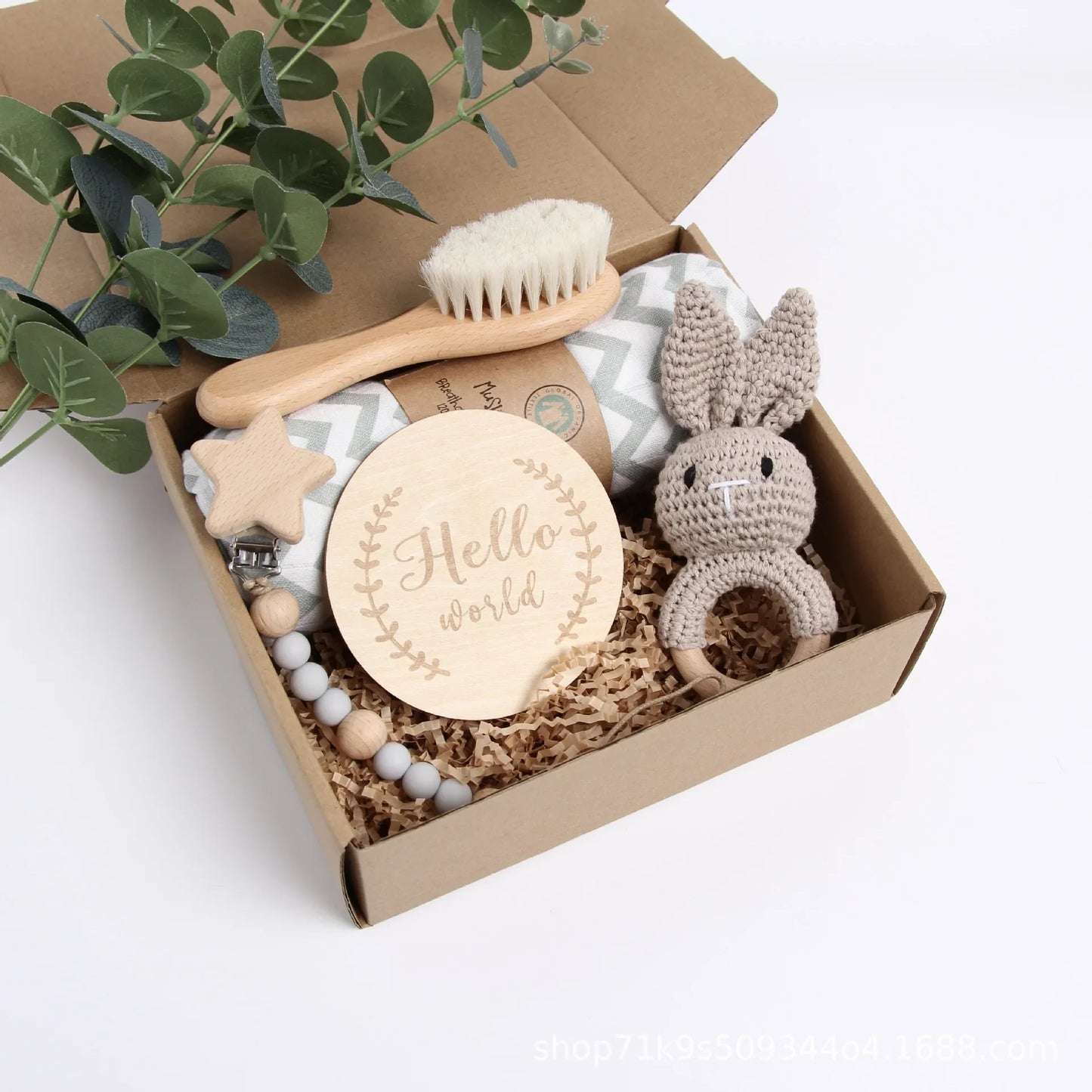 Baby Shower Rattle Set