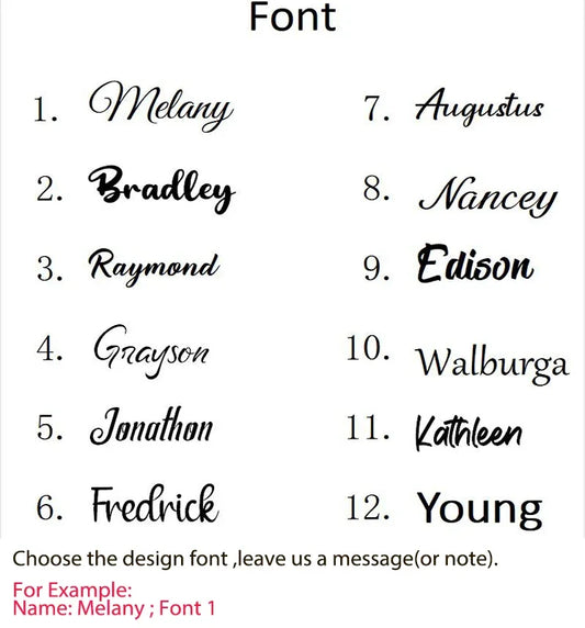 Custom Baby Name Gift Box