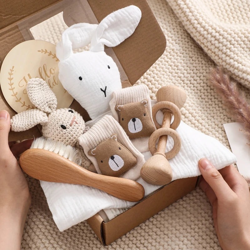Baby Bath Towel and Blanket Set