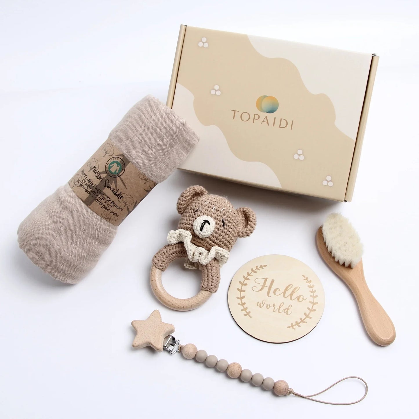 Baby Shower Rattle Set