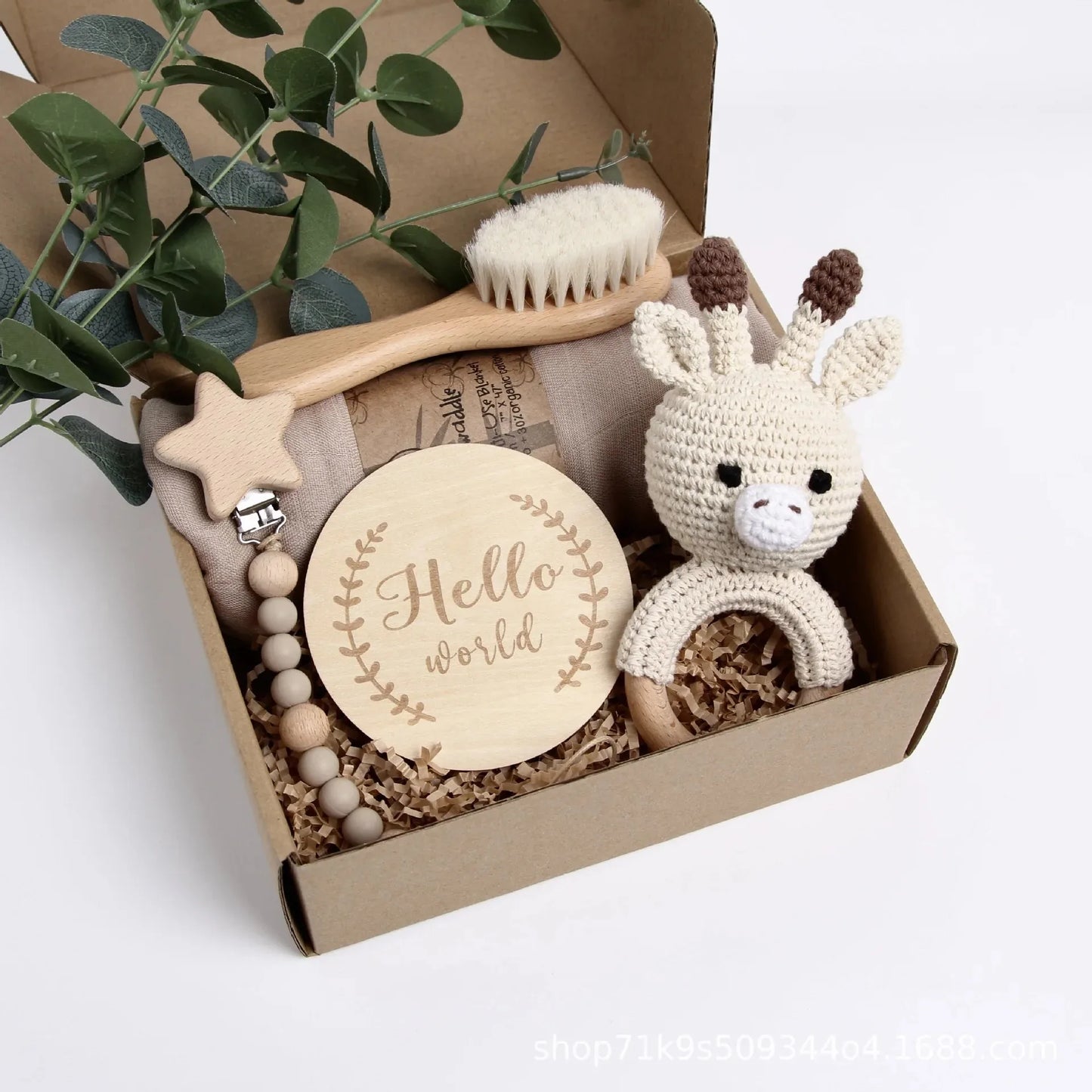 Baby Shower Rattle Set