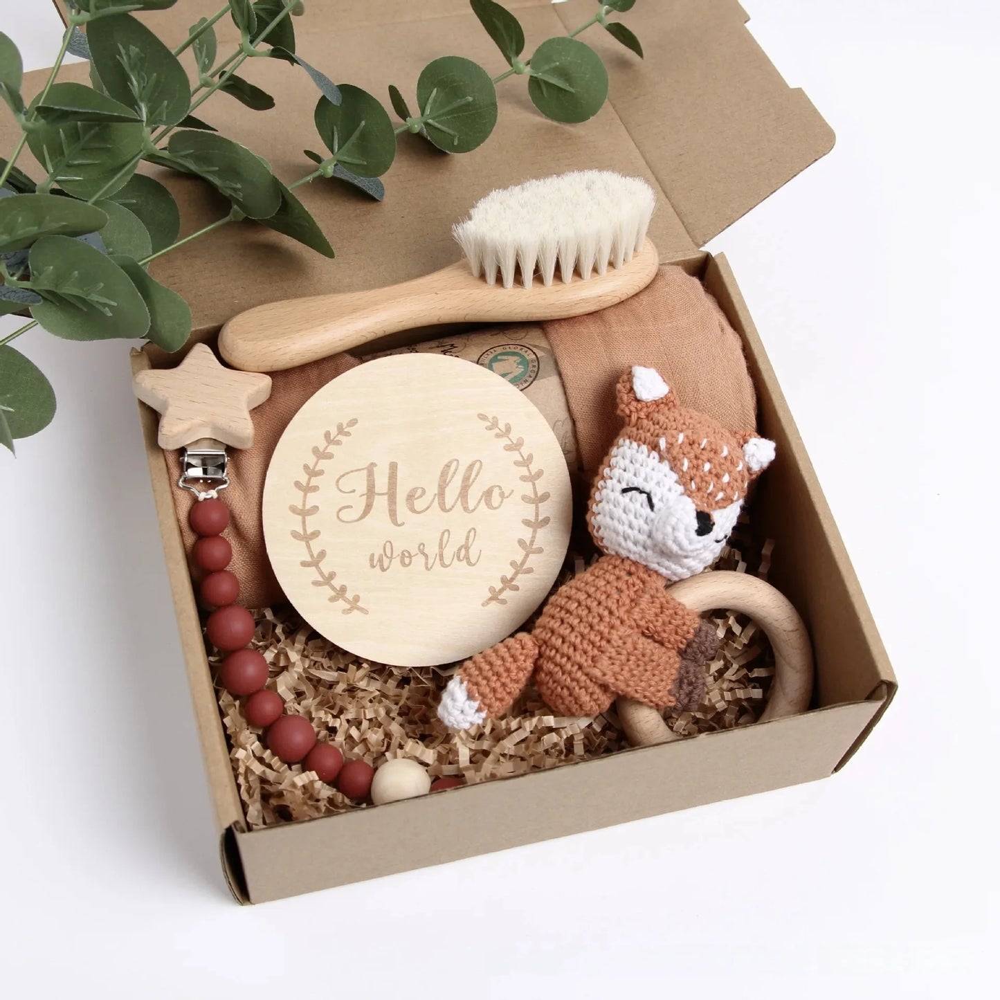 Baby Shower Rattle Set