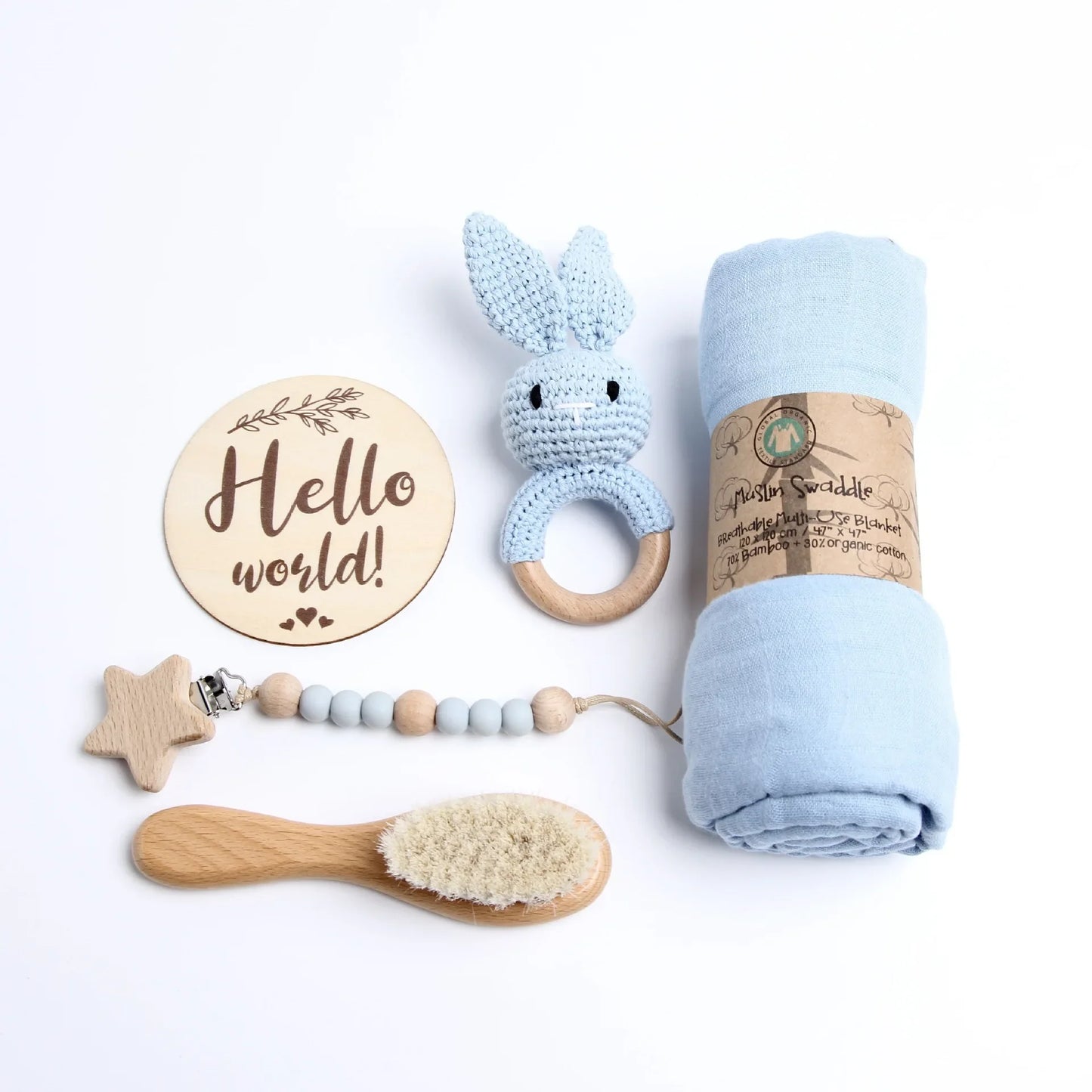 Baby Shower Rattle Set