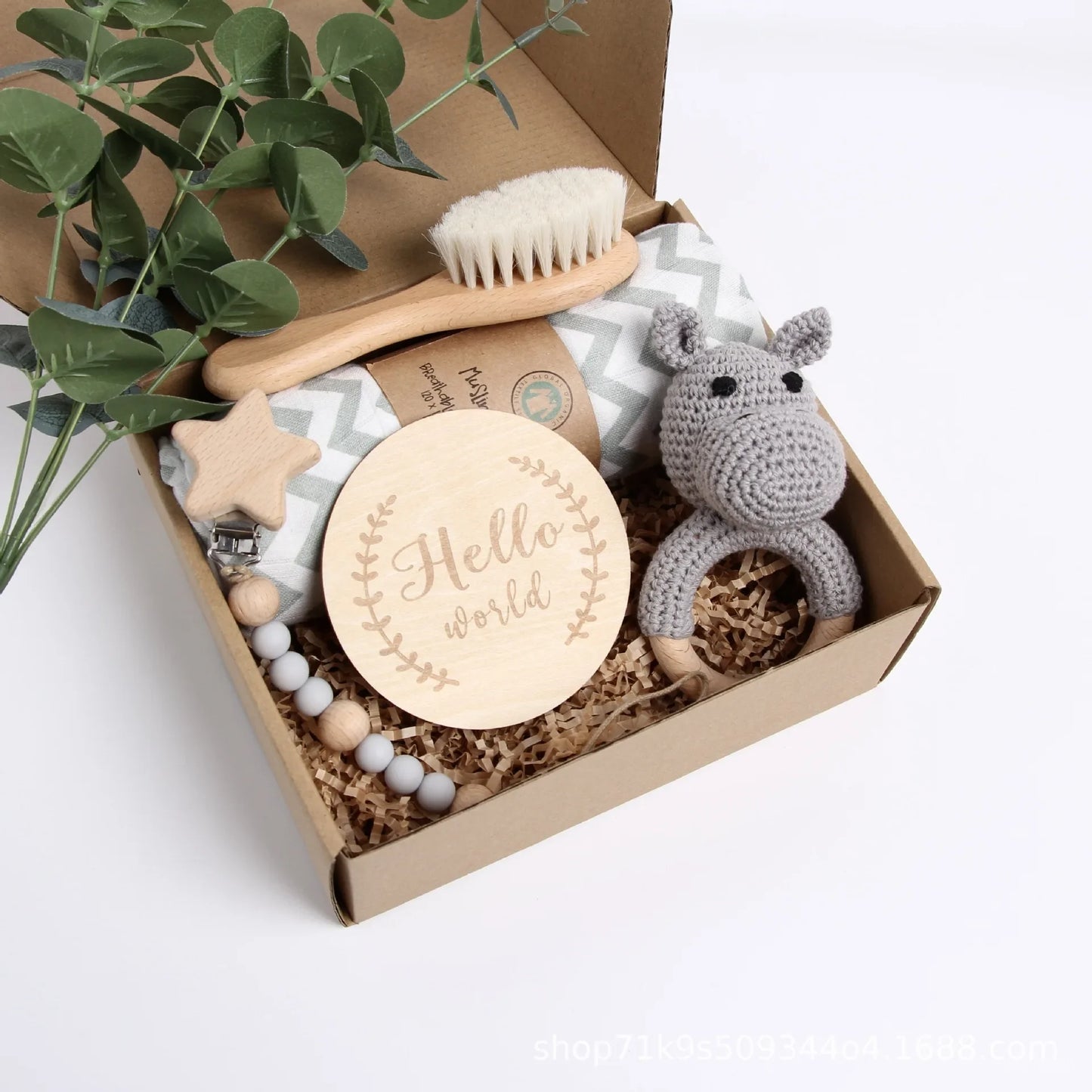 Baby Shower Rattle Set