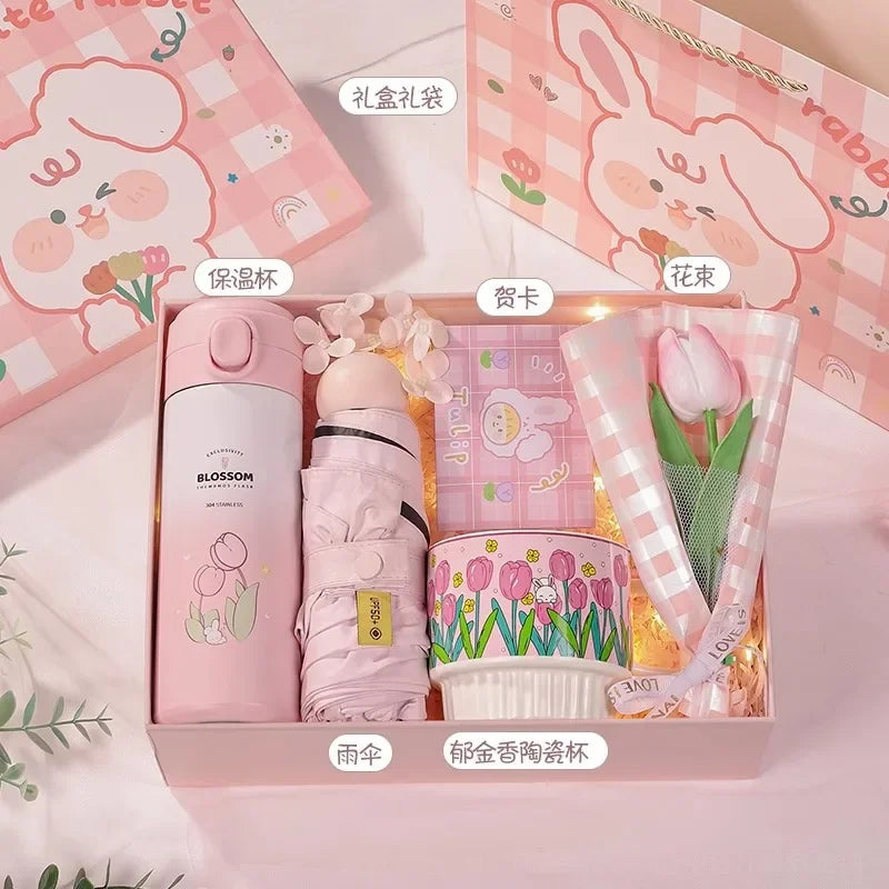 Kawaii Little Rabbit Gift Set