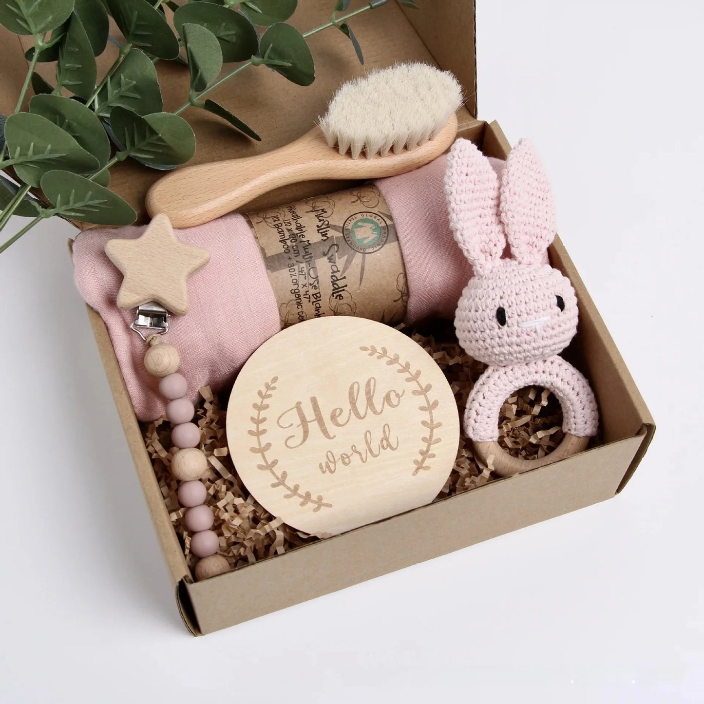 Baby Shower Rattle Set