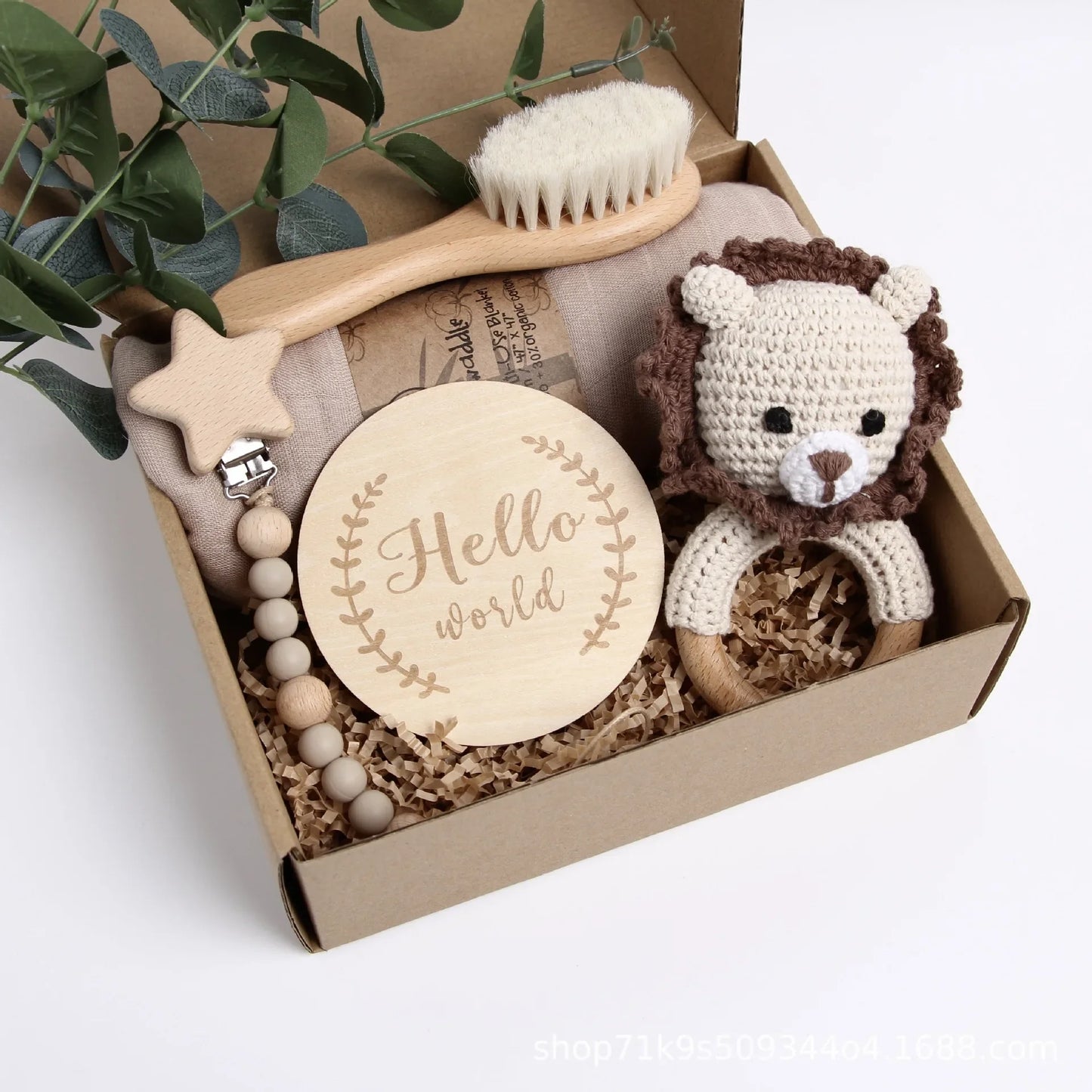 Baby Shower Rattle Set
