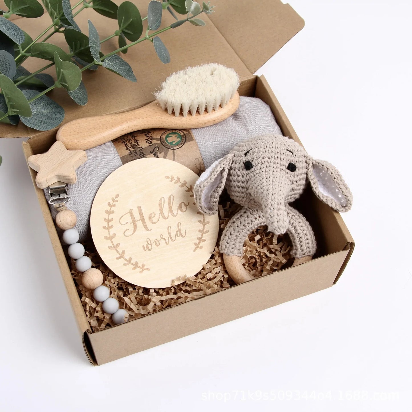 Baby Shower Rattle Set