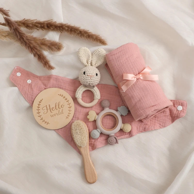 Baby Bath Towel and Blanket Set