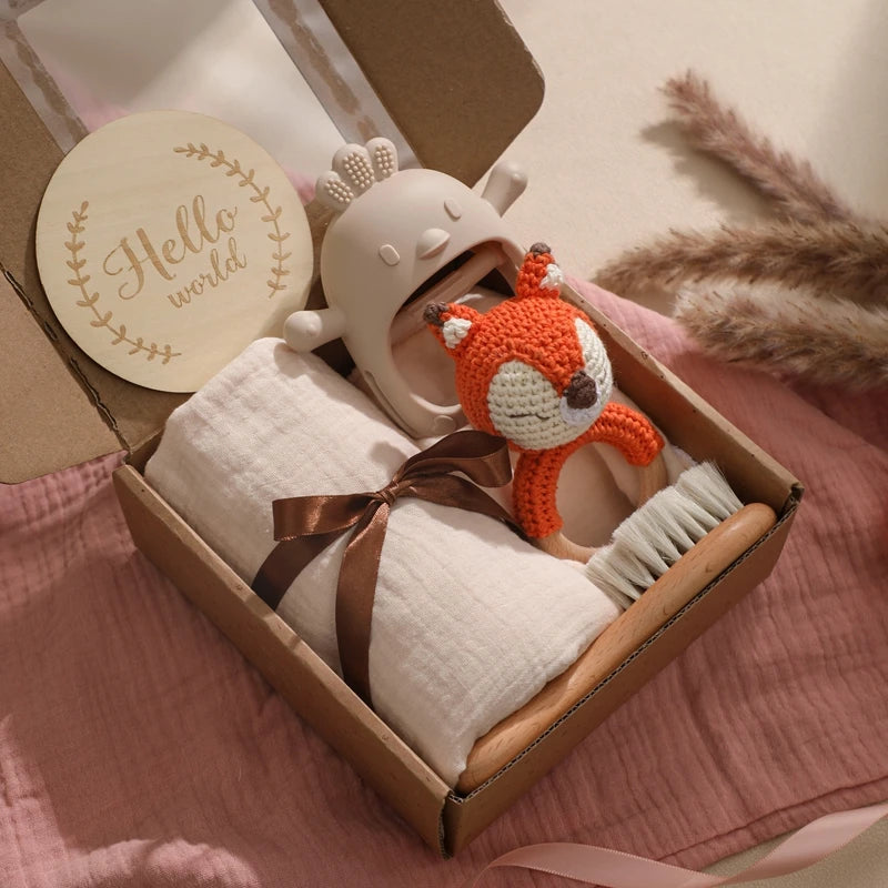 Baby Bath Towel and Blanket Set