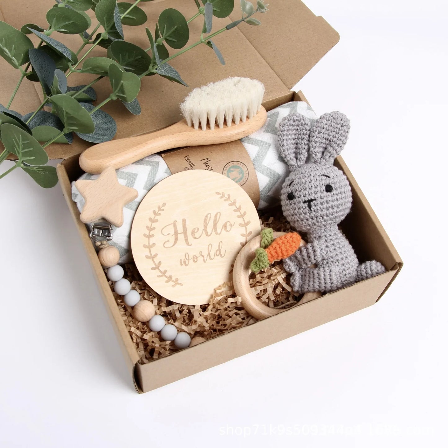 Baby Shower Rattle Set