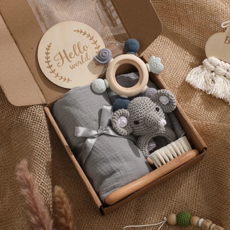 Baby Bath Towel and Blanket Set