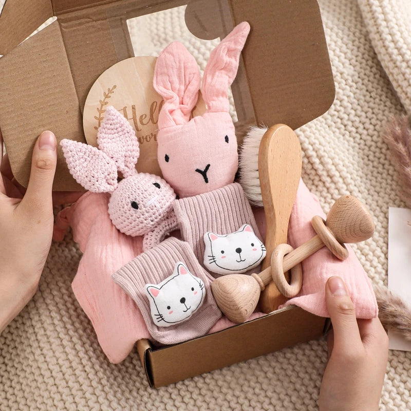 Baby Bath Towel and Blanket Set