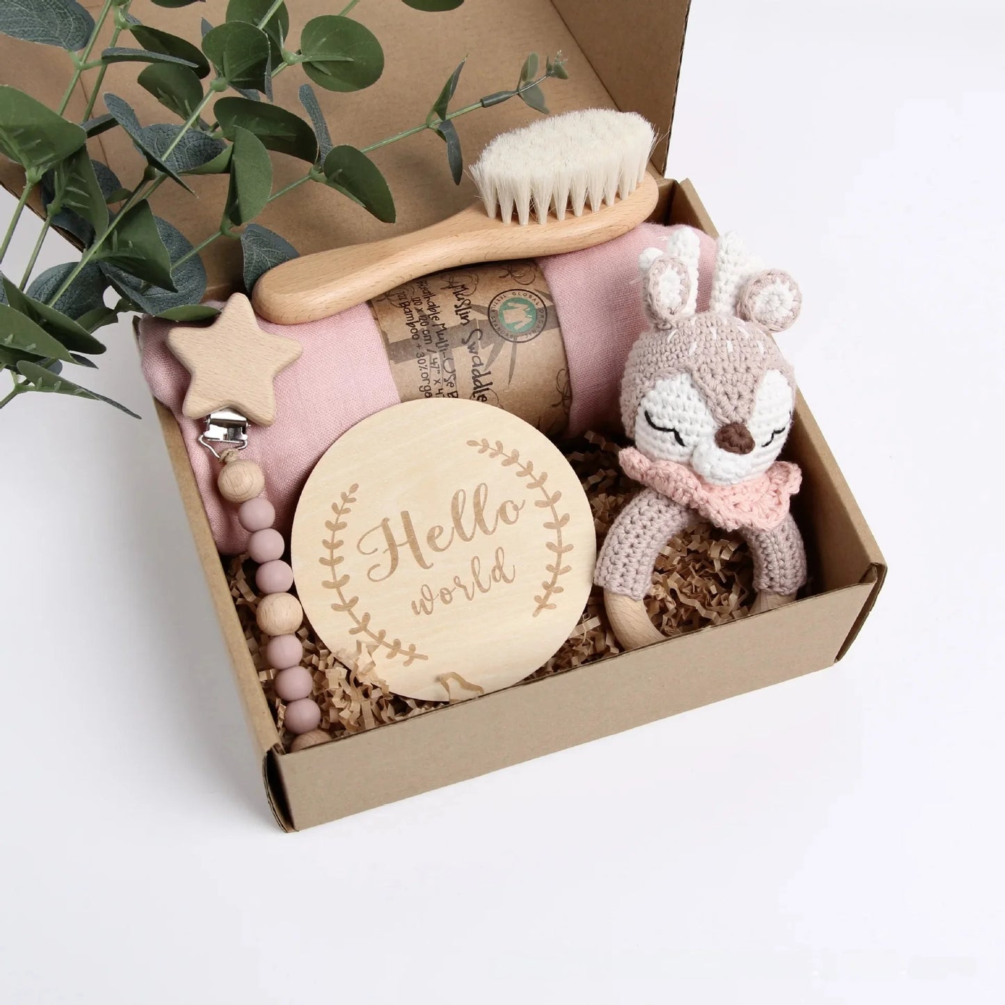 Baby Shower Rattle Set