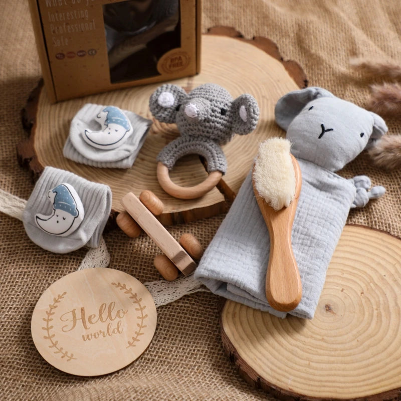 Baby Bath Towel and Blanket Set