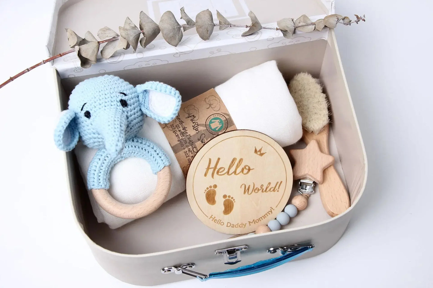 Baby Shower Rattle Set