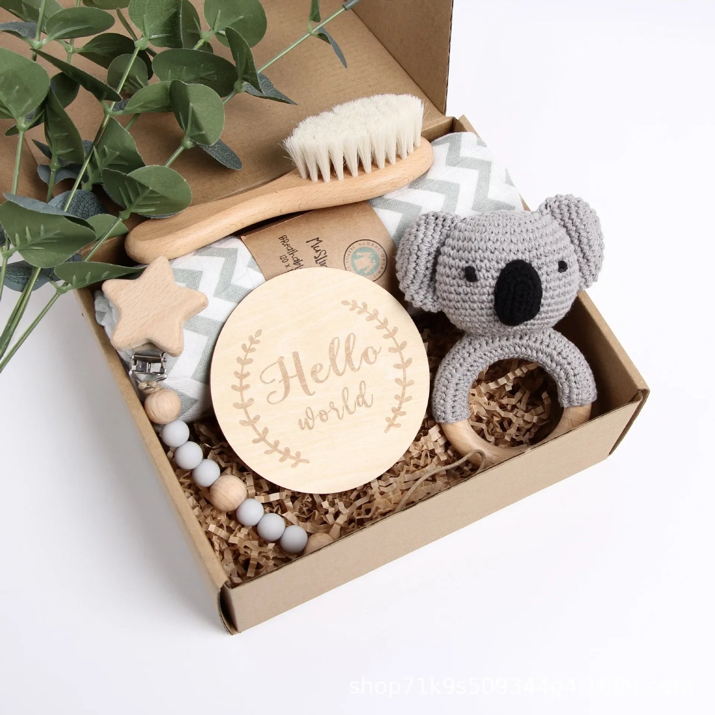 Baby Shower Rattle Set