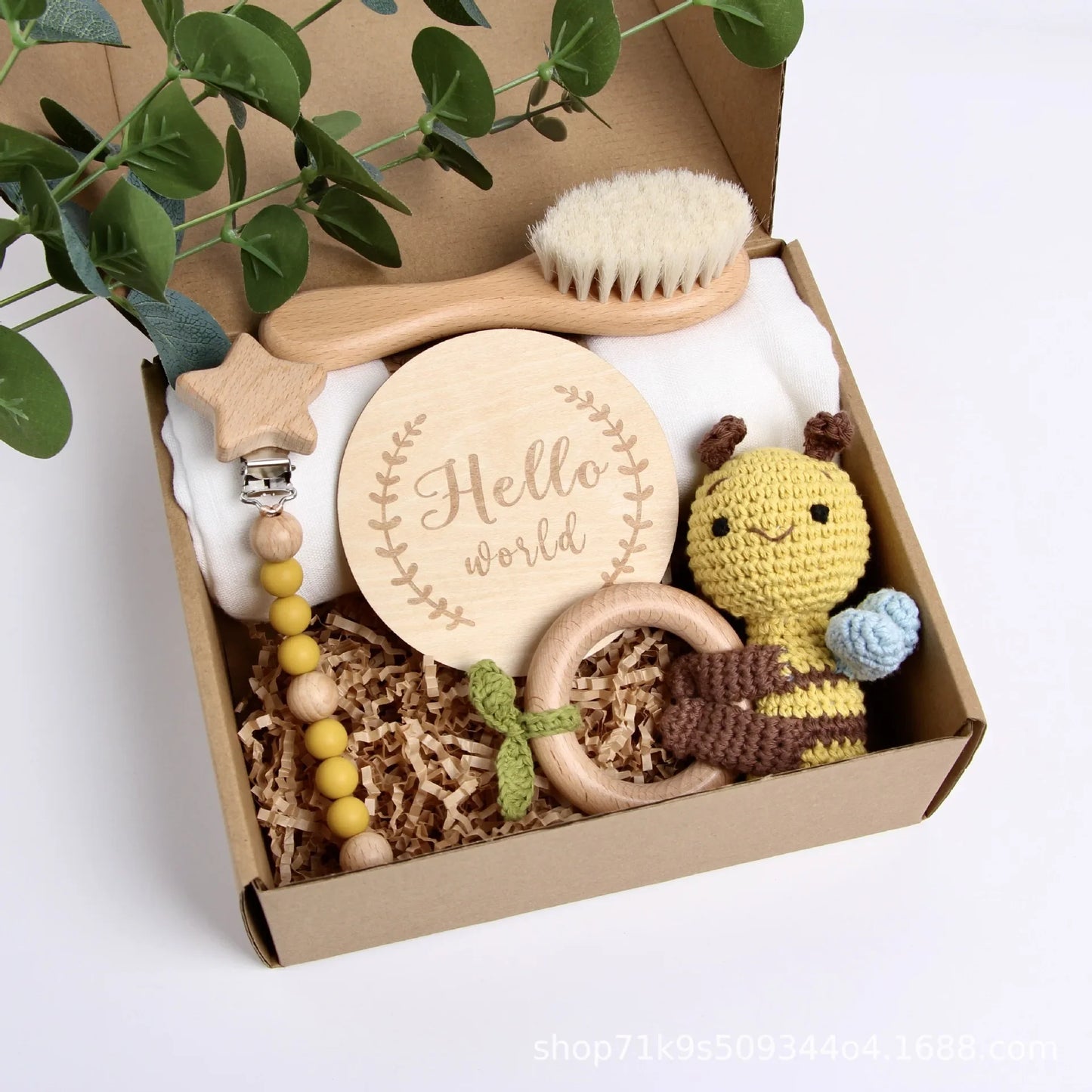 Baby Shower Rattle Set