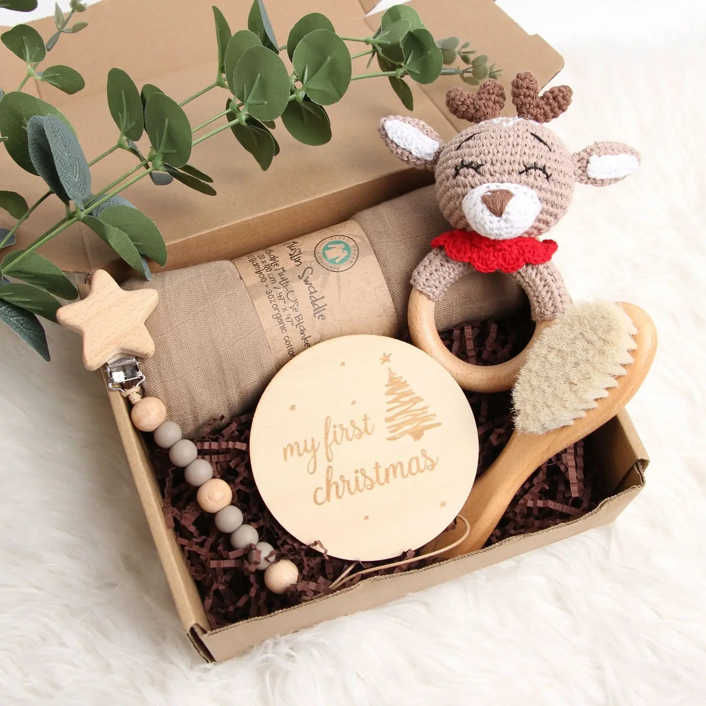 Baby Shower Rattle Set